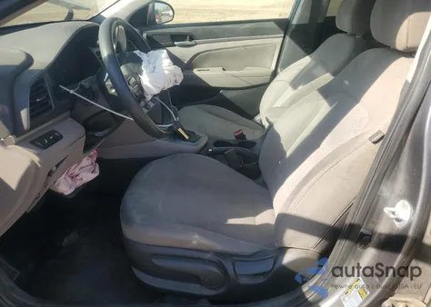 2019 Hyundai Elantra Sel from USA, damaged, VIN 5NPD84LFXKH458426